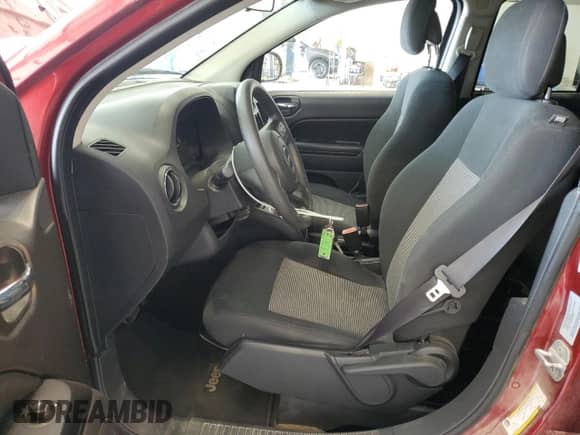 2014 Jeep Compass Sport with VIN 1C4NJDBB7ED926775, listed as a Copart auction lot 63393275 with 137,563 mi miles and Salvage title. Bid and sale history available at DreamBid. Image 7.