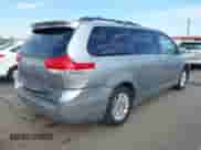 2011 Toyota Sienna XLE with VIN 5TDYK3DC7BS006817, listed as a IAAI auction lot 43410453 with 151,210 mi miles and . Bid and sale history available at DreamBid. Image 4.