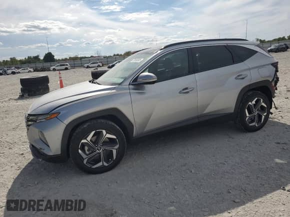 2024 Hyundai Tucson Limited z VIN KM8JECD18RU154404, wystawiony jako Copart lot #70169585 z przebiegiem 89 710 mil mil oraz Szkoda całkowita • Salvage title. Historia ofert i sprzedaży dostępna na DreamBid. Obrazek 1.