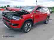 2018 Jeep Compass Limited z VIN 3C4NJCCB7JT406864, wystawiony jako IAAI lot #42209473 z przebiegiem 135 093 mil mil oraz . Historia ofert i sprzedaży dostępna na DreamBid. Obrazek 2.