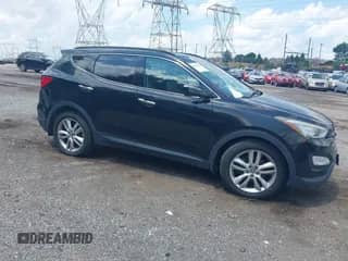 2014 Hyundai Santa Fe with VIN 5XYZWDLA0EG189400, listed as a IAAI auction lot 42391658 with 51,911 mi miles and . Bid and sale history available at DreamBid. Image 1.
