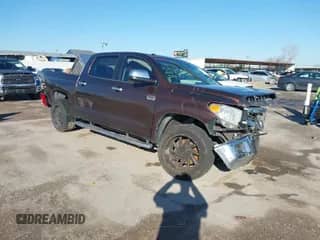 2016 Toyota Tundra Platinum с VIN 5TFAW5F16GX521855, выставлен на аукционе IAAI как лот 41749412 с пробегом Не указан миль и . История ставок и продаж доступна на DreamBid. Изображение 1.