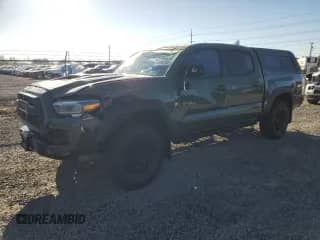 2020 Toyota Tacoma SR5 with VIN 5TFCZ5AN8LX240726, listed as a Copart auction lot 80963195 with 125,228 mi miles and Salvage title. Bid and sale history available at DreamBid. Image 1.