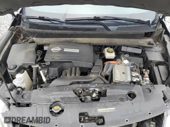 2014 Nissan Pathfinder Platinum Hybrid with VIN 5N1CR2MMXEC643839, listed as a Copart auction lot 57241155 with 234,625 mi miles and Salvage title. Bid and sale history available at DreamBid. Image 12.