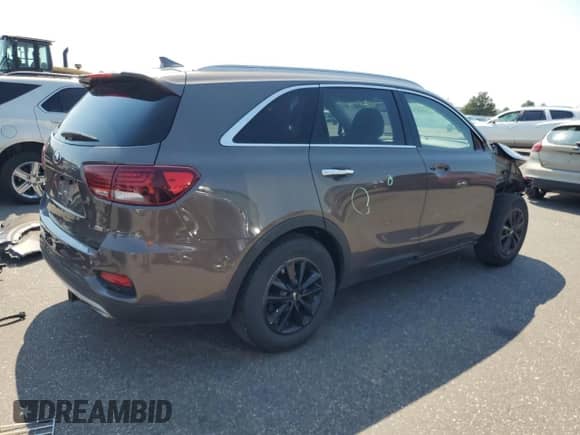 2019 Kia Sorento L with VIN 5XYPG4A36KG435032, listed as a Copart auction lot 64132095 with 117,722 mi miles and Salvage title. Bid and sale history available at DreamBid. Image 3.