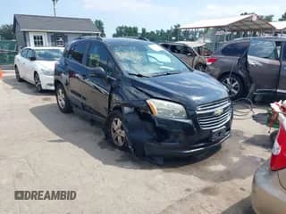 2015 Chevrolet Trax LT с VIN 3GNCJRSB9FL175380, выставлен на аукционе IAAI как лот 42831421 с пробегом 186 275 миль миль и . История ставок и продаж доступна на DreamBid. Изображение 1.