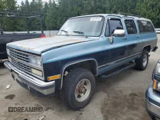 1991 Chevrolet Suburban с VIN 1GNGV26K9MF149425, выставлен на аукционе Copart как лот 60575915 с пробегом 168 594 миль миль и Чистый • Clean title. История ставок и продаж доступна на DreamBid. Изображение 1.