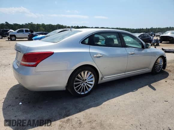 2014 Hyundai Equus Ultimate with VIN KMHGH4JH4EU081535, listed as a Copart auction lot 71407195 with 115,263 mi miles and Clean title. Bid and sale history available at DreamBid. Image 3.