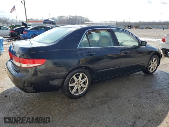 2003 Honda Accord EX with VIN 1HGCM66593A032775, listed as a Copart auction lot 44203775 with Not provided miles and Salvage title. Bid and sale history available at DreamBid. Image 3.