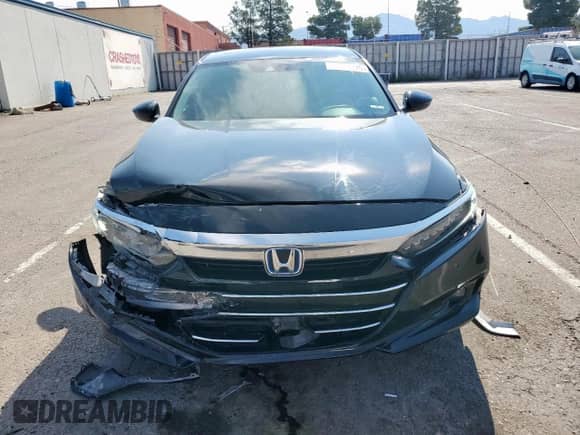 2021 Honda Accord EX-L with VIN 1HGCV3F58MA019190, listed as a Copart auction lot 70497125 with 73,850 mi miles and Salvage title. Bid and sale history available at DreamBid. Image 5.