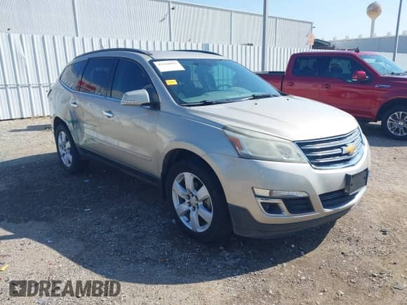 2016 Chevrolet Traverse LT с VIN 1GNKRGKD7GJ177342, выставлен на аукционе IAAI как лот 43168055 с пробегом 170 041 миль миль и . История ставок и продаж доступна на DreamBid. Изображение 1.