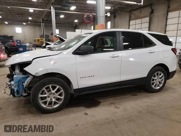 2024 Chevrolet Equinox LS с VIN 3GNAX5EG3RL270057, выставлен на аукционе Copart как лот 42299695 с пробегом 10 868 миль миль и Списание • Salvage title. История ставок и продаж доступна на DreamBid. Изображение 1.