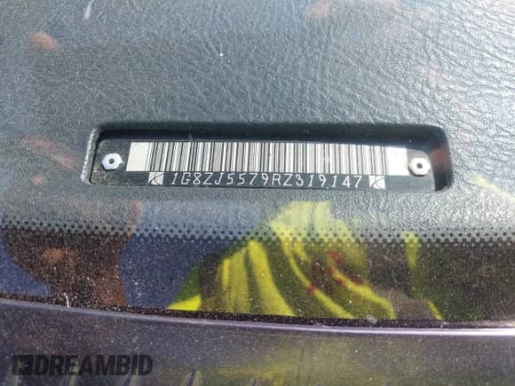 1994 Saturn SL с VIN 1G8ZJ5579RZ319147, выставлен на аукционе IAAI как лот 43231928 с пробегом 218 975 миль миль и . История ставок и продаж доступна на DreamBid. Изображение 9.