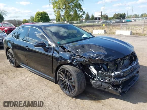 2024 Toyota Camry TRD with VIN 4T1KZ1AK4RU098035, listed as a IAAI auction lot 43315993 with 37,800 mi miles and . Bid and sale history available at DreamBid. Image 1.