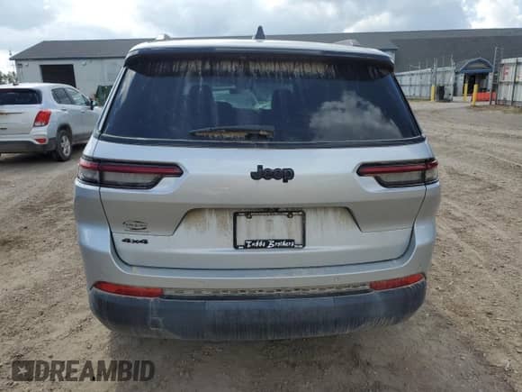 2025 Jeep Grand Cherokee Altitude X с VIN 1C4RJKAG1S8633302, выставлен на аукционе Copart как лот 71873175 с пробегом 4 996 миль миль и Списание • Salvage title. История ставок и продаж доступна на DreamBid. Изображение 6.