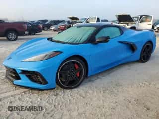 2023 Chevrolet Corvette 3LT с VIN 1G1YC3D42P5124401, выставлен на аукционе Copart как лот 77785594 с пробегом Не указан миль и Списание • Salvage title. История ставок и продаж доступна на DreamBid. Изображение 1.