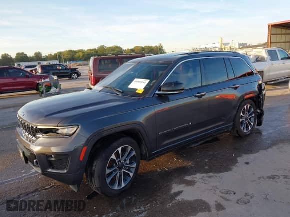 2023 Jeep Grand Cherokee Overland с VIN 1C4RJHDGXP8864365, выставлен на аукционе IAAI как лот 40502141 с пробегом 3 911 миль миль и . История ставок и продаж доступна на DreamBid. Изображение 2.