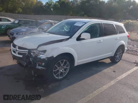 2019 Dodge Journey GT with VIN 3C4PDDEG1KT708912, listed as a IAAI auction lot 43174158 with 91,744 mi miles and . Bid and sale history available at DreamBid. Image 2.