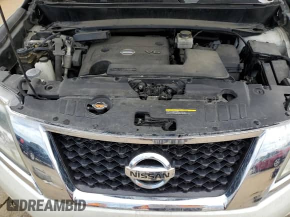 2016 Nissan Pathfinder SL with VIN 5N1AR2MN3GC666432, listed as a Copart auction lot 64358435 with 158,158 mi miles and Salvage title. Bid and sale history available at DreamBid. Image 12.
