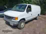 2007 Ford Econoline Cargo Commercial with VIN 1FTNE14WX7DB37140, listed as a IAAI auction lot 42738972 with 174,799 mi miles and . Bid and sale history available at DreamBid. Image 2.