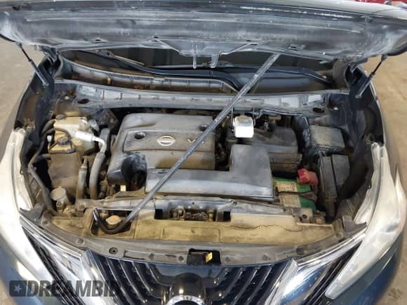 2017 Nissan Murano S z VIN 5N1AZ2MH7HN147738, wystawiony jako IAAI lot #43085511 z przebiegiem 176 713 mil mil oraz . Historia ofert i sprzedaży dostępna na DreamBid. Obrazek 10.