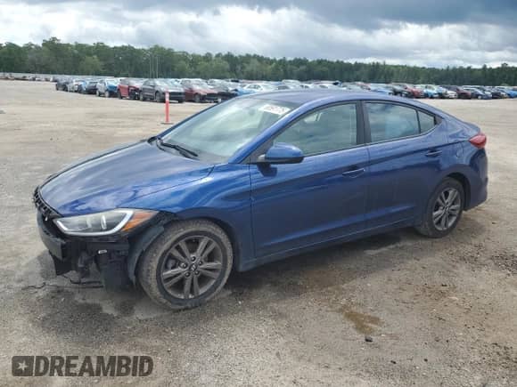 2018 Hyundai Elantra SEL with VIN 5NPD84LF8JH224882, listed as a Copart auction lot 68591775 with 138,969 mi miles and Salvage title. Bid and sale history available at DreamBid. Image 1.