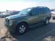 2005 Nissan Pathfinder SE with VIN 5N1AR18W75C726951, listed as a IAAI auction lot 43106119 with 208,821 mi miles and . Bid and sale history available at DreamBid. Image 2.