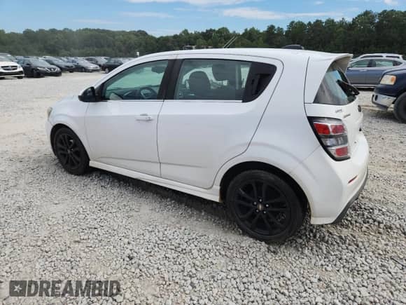 2017 Chevrolet Sonic LT with VIN 1G1JD6SH0H4113667, listed as a Copart auction lot 70457655 with 123,802 mi miles and Salvage title. Bid and sale history available at DreamBid. Image 2.