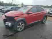 2021 Hyundai Kona Ultimate с VIN KM8K5CA57MU635166, выставлен на аукционе Copart как лот 64179745 с пробегом 56 394 миль миль и Списание • Salvage title. История ставок и продаж доступна на DreamBid. Изображение 1.