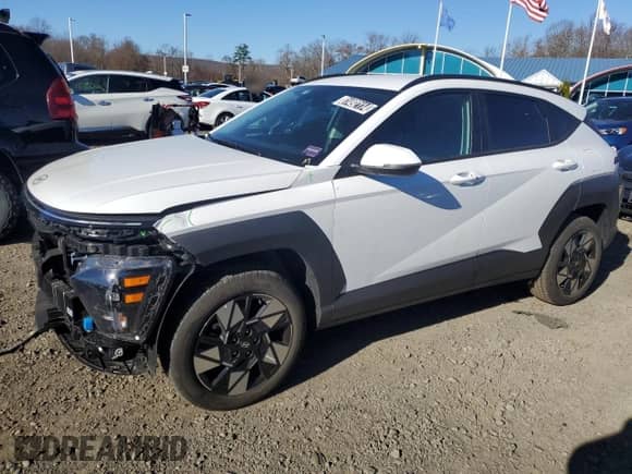 2024 Hyundai Kona SEL with VIN KM8HBCAB7RU172770, listed as a Copart auction lot 81492114 with 7,756 mi miles and Clean title. Bid and sale history available at DreamBid. Image 1.