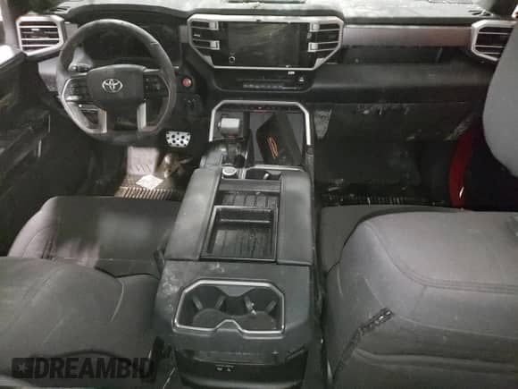 2025 Toyota Tundra SR5 with VIN 5TFLA5EC2SX038074, listed as a Copart auction lot 70862645 with Not provided miles and Salvage title. Bid and sale history available at DreamBid. Image 8.