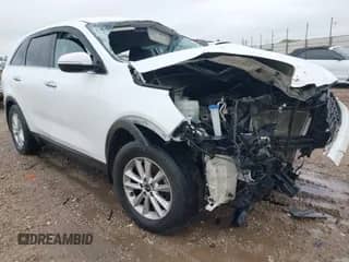 2020 Kia Sorento LX with VIN 5XYPG4A3XLG654612, listed as a IAAI auction lot 41882055 with 94,949 mi miles and . Bid and sale history available at DreamBid. Image 1.