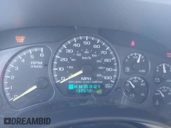 2001 Chevrolet Suburban LS with VIN 1GNFK16T81J226186, listed as a IAAI auction lot 42933715 with 132,572 mi miles and . Bid and sale history available at DreamBid. Image 7.