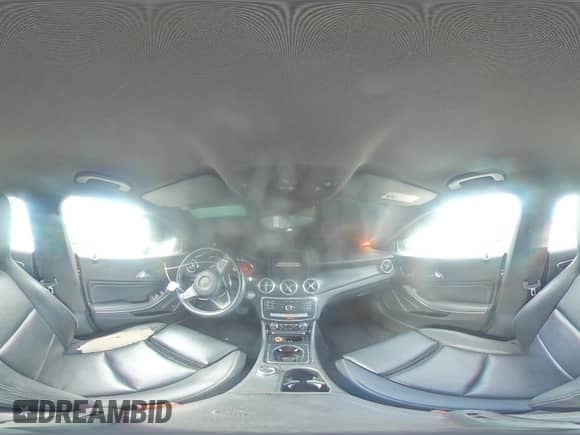 2017 Mercedes-Benz CLA 250 with VIN WDDSJ4GB6HN496849, listed as a Copart auction lot 67996575 with 140,357 mi miles and Salvage title. Bid and sale history available at DreamBid. Image 14.