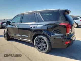 2021 Hyundai Palisade Calligraphy with VIN KM8R7DHE3MU206398, listed as a Copart auction lot 86697975 with 9,842 mi miles and Salvage title. Bid and sale history available at DreamBid. Image 2.