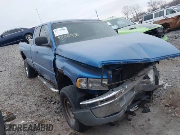 1999 Dodge 2500 с VIN 3B7KF23Z2XG198972, выставлен на аукционе IAAI как лот 41106936 с пробегом 213 609 миль миль и . История ставок и продаж доступна на DreamBid. Изображение 1.