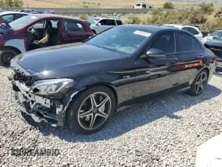 2018 Mercedes-Benz C 43 AMG с VIN 55SWF6EB7JU237415, выставлен на аукционе Copart как лот 62866825 с пробегом 53 970 миль миль и Списание • Salvage title. История ставок и продаж доступна на DreamBid. Изображение 1.