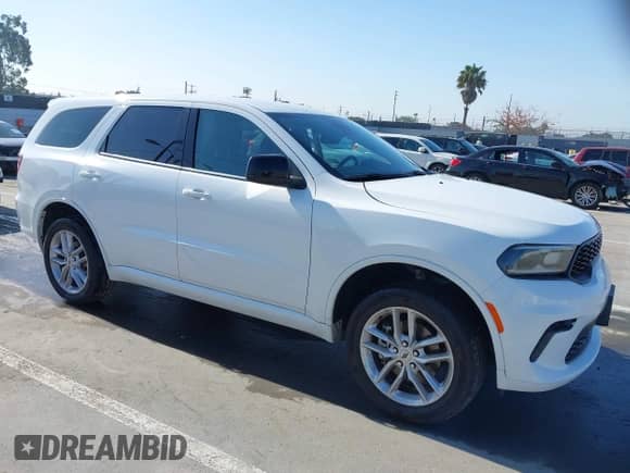 2023 Dodge Durango GT z VIN 1C4RDJDG4PC556295, wystawiony jako IAAI lot #42227876 z przebiegiem 55 774 mil mil oraz . Historia ofert i sprzedaży dostępna na DreamBid. Obrazek 1.