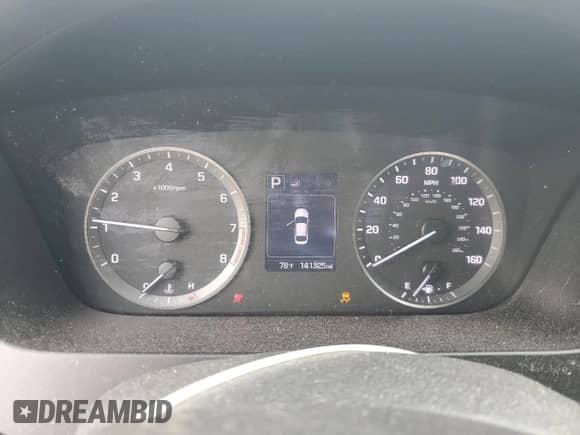 2016 Hyundai Sonata SE with VIN 5NPE24AF0GH298380, listed as a Copart auction lot 84228805 with 141,325 mi miles and Salvage title. Bid and sale history available at DreamBid. Image 9.
