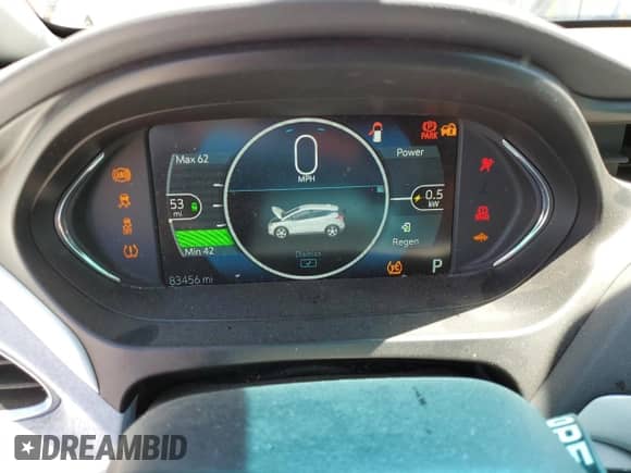2021 Chevrolet Bolt EV LT with VIN 1G1FY6S05M4110939, listed as a Copart auction lot 62913675 with 83,456 mi miles and Salvage title. Bid and sale history available at DreamBid. Image 9.
