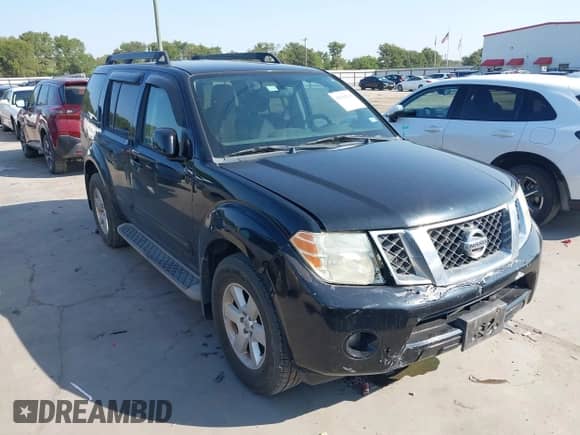 2012 Nissan Pathfinder SV with VIN 5N1AR1NN5CC625559, listed as a IAAI auction lot 43161214 with 161,025 mi miles and . Bid and sale history available at DreamBid. Image 1.