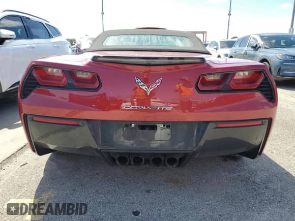 2014 Chevrolet Corvette 3LT с VIN 1G1YF3D77E5114705, выставлен на аукционе Copart как лот 75077984 с пробегом Не указан миль и Списание • Salvage title. История ставок и продаж доступна на DreamBid. Изображение 6.