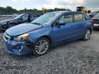 2014 Subaru Impreza Limited with VIN JF1GPAG66E8247984, listed as a Copart auction lot 60523885 with 98,584 mi miles and Salvage title. Bid and sale history available at DreamBid. Image 1.