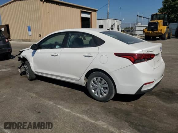 2022 Hyundai Accent SE with VIN 3KPC24A68NE180330, listed as a Copart auction lot 81585285 with 78,054 mi miles and Salvage title. Bid and sale history available at DreamBid. Image 2.