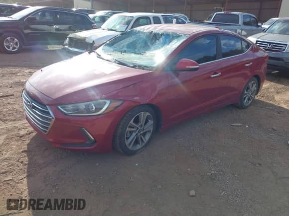 2017 Hyundai Elantra Value Edition with VIN KMHD84LF1HU328089, listed as a IAAI auction lot 43172435 with 88,778 mi miles and . Bid and sale history available at DreamBid. Image 2.