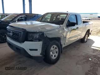 2023 Nissan Frontier S with VIN 1N6ED1CL6PN605771, listed as a Copart auction lot 71957755 with 60,550 mi miles and Salvage title. Bid and sale history available at DreamBid. Image 1.