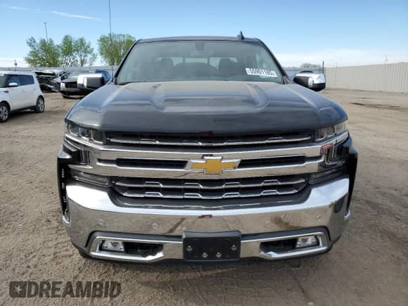 2019 Chevrolet Silverado 1500 LTZ with VIN 1GCRYGED1KZ338994, listed as a Copart auction lot 55901185 with 42,862 mi miles and Salvage title. Bid and sale history available at DreamBid. Image 5.