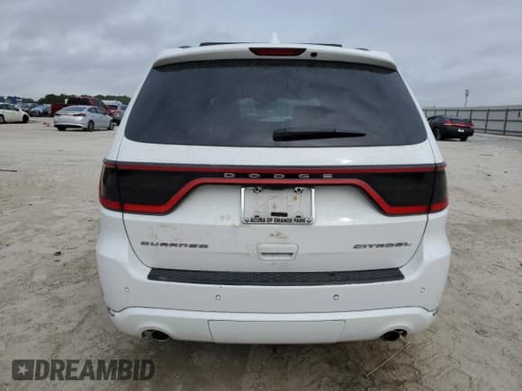 2017 Dodge Durango Citadel with VIN 1C4RDHEG3HC854782, listed as a Copart auction lot 81464774 with 135,638 mi miles and Salvage title. Bid and sale history available at DreamBid. Image 6.