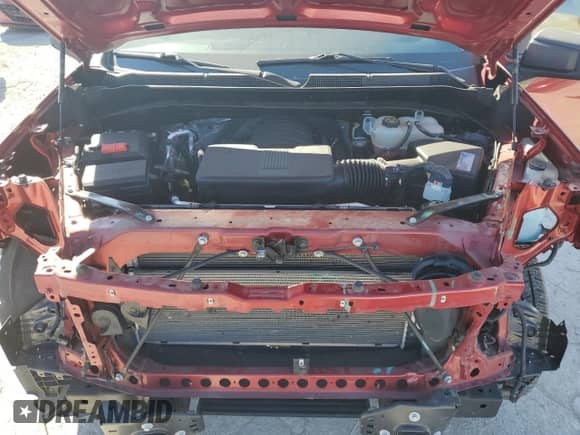 2021 Chevrolet Silverado 1500 Custom with VIN 1GCRYBEF6MZ147725, listed as a Copart auction lot 76604014 with 34,544 mi miles and Salvage title. Bid and sale history available at DreamBid. Image 11.