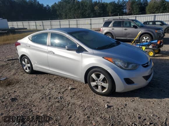 2013 Hyundai Elantra GLS with VIN 5NPDH4AE6DH379655, listed as a Copart auction lot 87094795 with 176,711 mi miles and Clean title. Bid and sale history available at DreamBid. Image 4.